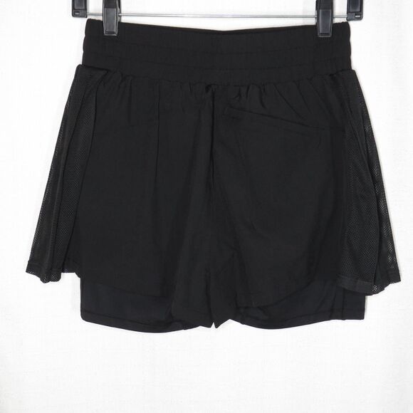 Halara Breezeful Contrast Mesh Pleated 2-in-1 Quick Dry Golf Shorts Sz Small - Picture 6 of 13